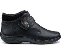 Hotter Hotter Black Wide Fit Muse Touch-Fastening Boots