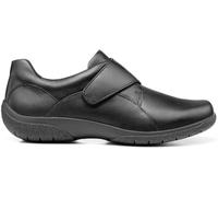 Hotter Hotter Black Wide Fit Sugar II Touch Fastening Full Covered Shoes Black EU 37 (UK 4)