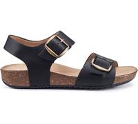 Hotter Hotter Black Wide Fit Tourist II Buckle Sandals