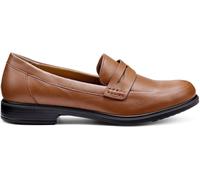 Hotter Hotter Brown Wide Fit Dorset Slip-On Shoes Brown 4.5 EU37.5