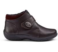 Hotter Hotter Brown Wide Fit Muse Touch-Fastening Boots
