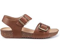 Hotter Hotter Dark Brown Extra Wide Fit Tourist II Buckle Sandals