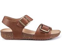 Hotter Hotter Dark Brown Wide Fit Tourist II Buckle Sandals