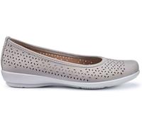 Hotter Hotter Grey Standard Fit Regular Fit Livvy II Slip-On Shoes Grey EU 41 (UK 7)