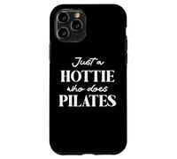 Hotties Do Pilates Hot Girls Go Pilates is My Happy Gym Hour Coque pour iPhone 11 Pro