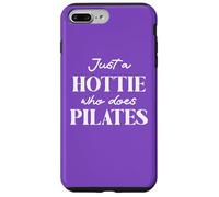 Hotties Do Pilates Hot Girls Go Pilates is My Happy Gym Hour Coque pour iPhone 7 Plus/8 Plus
