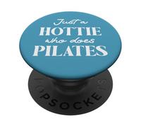 Hotties Do Pilates Hot Girls Go Pilates is My Happy Gym Hour PopSockets PopGrip Adhésif