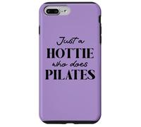 Hotties Do Pilates Hour Hot Girls Go Pilates is My Happy Gym Coque pour iPhone 7 Plus/8 Plus