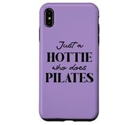 Hotties Do Pilates Hour Hot Girls Go Pilates is My Happy Gym Coque pour iPhone XS Max