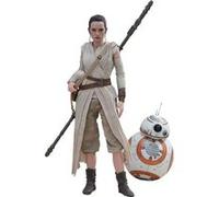 hottoys hottoys star wars: the force awakens! rey & bb-8 action figuires - 28 cm NC G