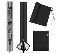 HOTUT Housse Sechoir Parapluie Imperméable, 420D Oxford Coupe-Vent Housse Etendoir Parapluie à Linge, Housse Sechoir pour Brabantia à Linge avec Fermeture Eclair