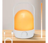 HOTUT LED Lanterne Lanternes Camping Puissante, Rechargeable, Eclairage Portable Lampe Tente, Lampes de Chevet, pour Camping, Chambre
