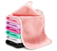 HOTUT lingettes Démaquillantes Réutilisables, 7 Pcs Serviette Microfibre pour le Visage, Instantanément la Saleté avec Juste de I'eau, Lavables, pour le Visage, les Yeux, les Lèvres