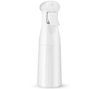 HOTUT Vaporisateur Cheveux 200ML, Flacon Pulvérisateur Continu Ultra Fin, Bouteille Vide de Spray Réutilisable pour Coiffeurs, Alcool, Plantes et Soin du Visage, Salon, Jardinage, Nettoyage, Blanc