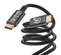 HOTUTUKI Cable USB c Charge Rapide 3 Meter,Cable USB c 3.2 gen 2 20gbps100W câble USB c Data Transfert,Transmission Video 4K 60Hz pour téléphones Mobiles, moniteurs, dispositifs Cable USB c Long