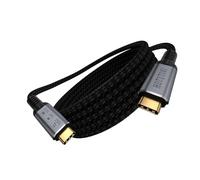 HOTUTUKI long cable usb c 3m Compatible avec Thunderbolt 4/3,20Gbps Transfert de données Câble USB 3.2 Gen2, 240W 20V/5A usbc charge rapide, Transmission vidéo 4K pour moniteurs