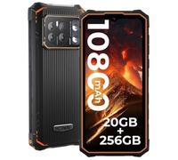 HOTWAV Cyber 13 Pro Smartphone Robuste 20Go+256Go 10800mAh Caméra 64MP 6.6'' FHD+ 4G Télécommande Infrarouge NFC/Face ID - Orange