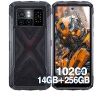 HOTWAV Cyber X Téléphone Portable Incassable 6,78'' FHD+ 14Go+256Go Android 13 4G NFC Noir Noir