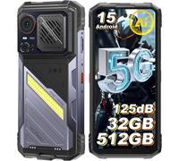 HOTWAV Hyper 8 Pro Smartphone 5G 32Go+512Go 6.78" FHD+ Smartphone Robuste Android 15 12000mAh Double SIM/NFC/IA