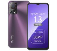 HOTWAV Note 13 Téléphone Portable, 8Go+128Go Violet
