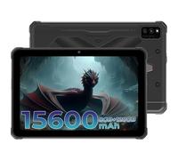 HOTWAV R6 Pro Tablette Incassable, 16Go + 256Go/(1To TF) Tablette Tactile, 15600mAh, 10.1" FHD+, Tablette Android 13, 16MP Caméra, Octa-Core/IP68IP69K/Dual SIM 4G/5G WiFi/Face ID/OTG Orange