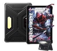 HOTWAV R9 Plus 11" 24Go+512Go+2To 20080mAh Android 14 Tablette Incassable
