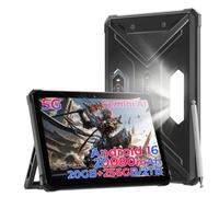 HOTWAV R9 Pro Max Tablette Incassable Stylet, Android 16 5G 16 Go+256 Go/TF 2To, 11" 2K 120Hz FHD+, 20080mAh 20W, IP68&IP69K/MIL-STD-810 Tablette Industrielle, Lampe Camping/GPS/Gemini/Double SIM