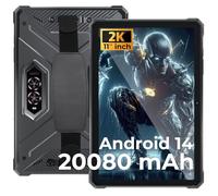HOTWAV R9 Pro Tablette Incassable, 20Go + 256Go/TF 2To Android 14 Tablette
