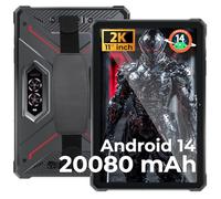 HOTWAV R9 Pro Tablette Incassable, 20Go + 256Go/TF 2To Android 14 Tablette