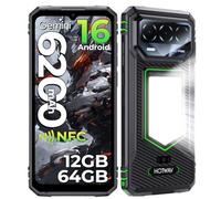 HOTWAV T8 Android 16 12Go+64Go/2To TF 6200mAh 6,74" Téléphone Incassable | 20 MP+5 MP, HD+ 120Hz Telephone Portable, Lampe de Camping/20W/IP68&IP69K MIL-STD-810H/Gemini AI/NFC/GPS/Double SIM