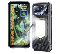 HOTWAV T8 Smartphone Robuste 4G Android 16 Lampe Camping 6,75'' HD+, 12(4+8)Go/64Go Batterie 6200mAh Caméra 20MP NFC/GPS - Vert