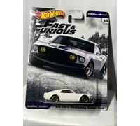 Hotwheels 1/64 Fast and Furious 1/4 mile muscle 69 Ford Mustang Boss 302