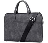 HotYou 13-13.3 Pouces Sac à Main Homme Porte-Documents Oxford Sacoche Business Serviettes Pochette d'Ordinateur Sac Bandoulière, Noir Version 1