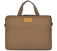 HotYou Multi-Fonctionnel Mallette Business Affaire/étui Messenger avec poignée et bandoulière,Marron,13" (36 * 26 * 3) CM