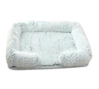 HotYou Panier pour Chien Orthopédique,Coussin Dehoussable, Peluche,Canapé Lavable de Chat, Antidérapant, Lit de Chien avec Doublure Imperméable,Vert 3,XXL 120 * 80 CM（<40KG）