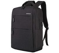 HotYou Sac à Dos Ordinateur Portable 15 Pouces Homme Imperméable Sac à Dos d'affaires Fonctionnel Sac a Dos PC Portable pour Loisirs/Affaire/Scolaire,Noir,15 Pouces