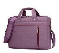 HotYou Sac à Main en Nylon Sacoche Porte Documents Serviettes Pochette pour Ordinateur Portable 13 Pouces, Version 2 Violet