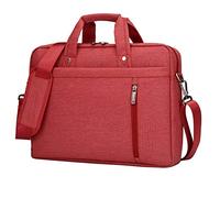 HotYou Sacoche en Ordinateur Portable, Serviettes Anti-Chocs avec Multi-Fonctionnel Sac à 17" pour Tablette/PC Ordinateur Portable/Chromebook/Macbook/Ultrabooks, Version 1 Rouge