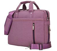 HotYou Sacoche en Ordinateur Portable, Serviettes Anti-Chocs avec Multi-Fonctionnel Sac à 17" pour Tablette/PC Ordinateur Portable/Chromebook/Macbook/Ultrabooks, Version 3 Violet