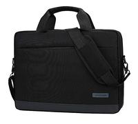 HotYou Sacoche pour Ordinateur Portable/Sac à Bandoulière PC/Sac PC Portable/Housse de Laptop Résistant à l'eau pour 14 Pouces ThinkPad/Acer/ASUS/HP/Lenovo et Dell,Noir,14 Pouces