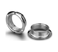 Houben Houben Bague à vis E14 métal, nickelé, 13 mm 100196 Quantité:1