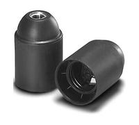 Houben Houben Douille E27 noire, lisse, M10x1 101947 Quantité:1