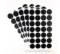 Houdao 140 pièces Etiquette Epices Etiquette Autocollantes Bocaux Imperméables Réutilisables 3,5 cm Ronde étiquettes Ardoise pour épices cuisine Confiture Boîtes de Conservation