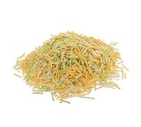 HOUDERCO 1 Perles De Papier Torsadées pour Hamster Panier en Osier Trousse Bateau à Vapeur Tissu Cage Patte Corbeille Papiers De Remplissage Lingettes Chien Panier à Linge Vide Carton Pulpe