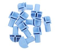 HOUDERCO 10pièces Roulette Pivotante pour Cage à Chat Adaptateurs Universels Plastique De Accessoires De pour Cages à Oiseaux Améliorez La Flexibilité Commodité De Animal