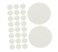 HOUDERCO 150pièces Coton Diffuseur Pads Pour Huile Essentielle Aromathérapie Pour Voiture Bureau Maison Collier Et Locket Remplacement Non Parfumé Et Réutilisable