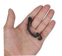 HOUDERCO 24 Pièces Clips de Fixation pour Cage à Fils Accessoires Durables et Résistants pour Petits Animaux Clips de Bord Sécurisés pour Lapin Hamster et Poulet Attaches Amovibles pour