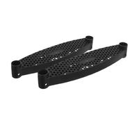 HOUDERCO 2pcs Coussins Antidérapants en Plastique pour Échelle de Lit Superposé et Trampoline, Sécurité Renforcée, Usage Polyvalent pour Garçon et Filles