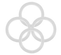 HOUDERCO 4pcs Autocollants pour Touche de Violon en Pvc Blanc Autocollants pour Instruments Violon Auto-adhésifs pour Débutants Amélioration Pratique