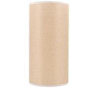 HOUDERCO Abat-jour Cylindrique Vintage Lin pour Lampe de Bureau et Lampadaire Accessoire et Facile à Installer Remplacement